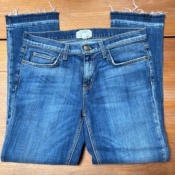 Current Elliott cropped straight leg jeans - Picture 10 of 11
